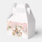 Girly Pink Gold Woodland Animals Birthday Party