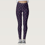 Girly Pink Lobsters Leggings<br><div class="desc">Girly and fun summer pattern design.</div>