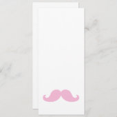 Girly Pink Mustache (Front/Back)