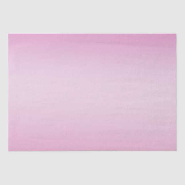 Girly Pink Ombre Tissue Paper (Front)