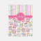 Girly Pink Owls Cute Pattern Personalized