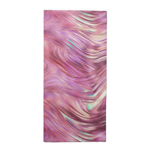 Girly Pink Pearl Rose Gold Glam Cloth Napkin