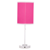 Girly pink princess lamp for cute girl's bedroom (Back)