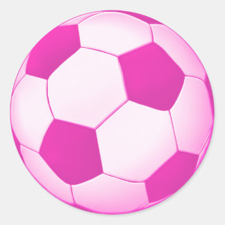 Pink Football Stickers | Zazzle