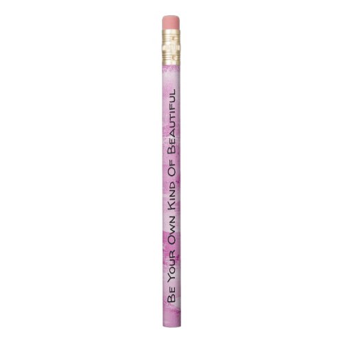 Girly Pink Sparkle Stripes Pencil