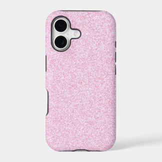 Girly Pink Sparkling Glitter iPhone 17 Case