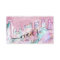 Girly Pink Teal Pearl Opal Glitter Drips Nails