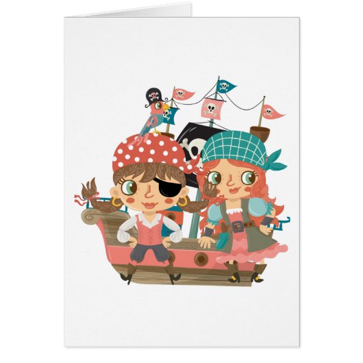 Girly Pirates Cards (Front)