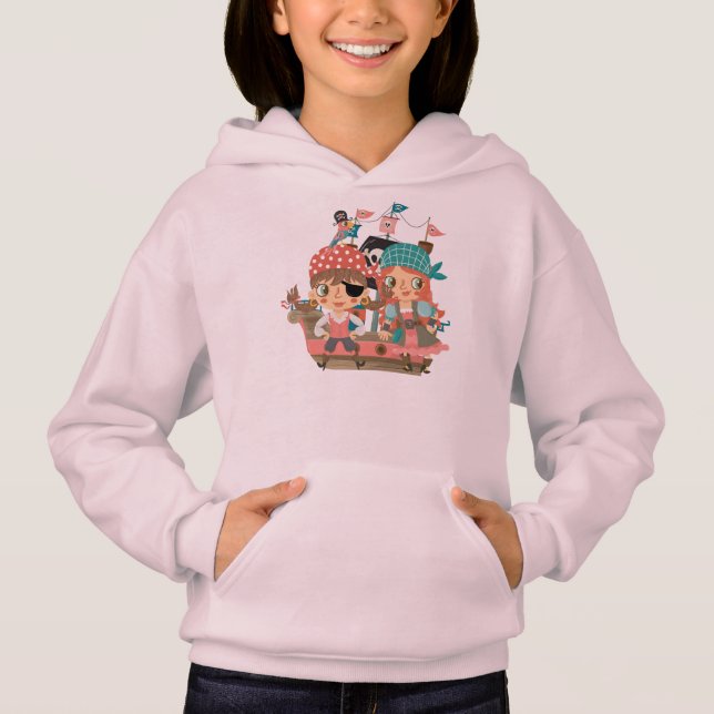 Girly Pirates Hoodie (Front)