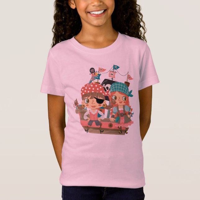 Girly Pirates T-Shirt (Front)