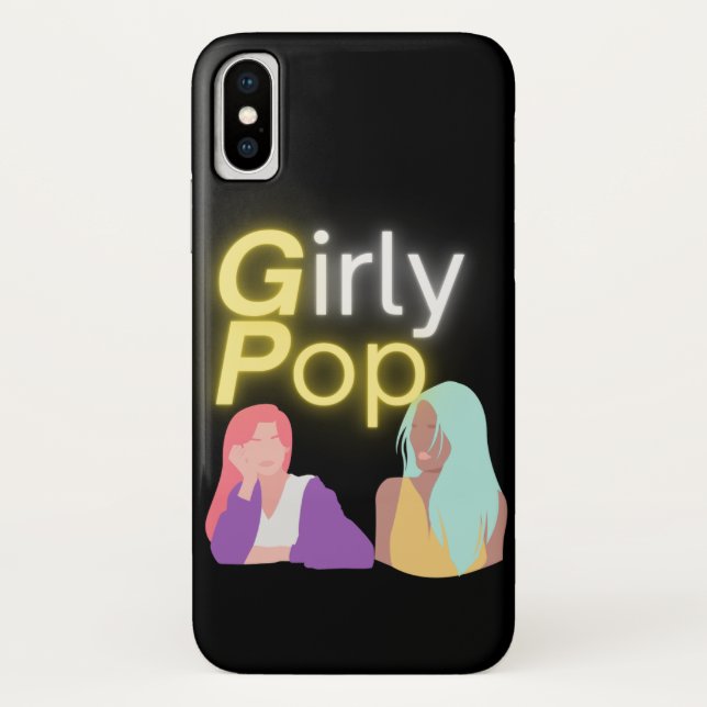 Girly pop phone  Case-Mate iPhone case (Back)