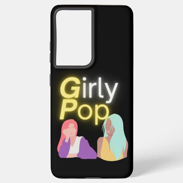 Girly pop phone  samsung galaxy case (Back)