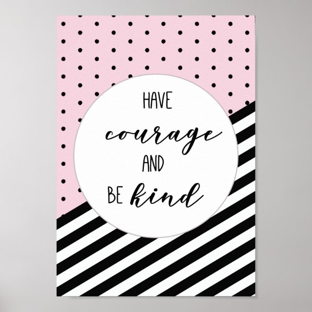Girly posters motivational kids room (Front)