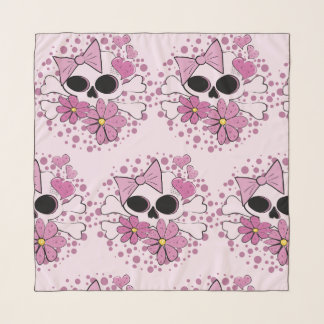 Girly Punk Skull Scarf