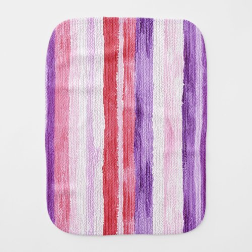 Girly Purple Blush Pink Red Stripes Christmas