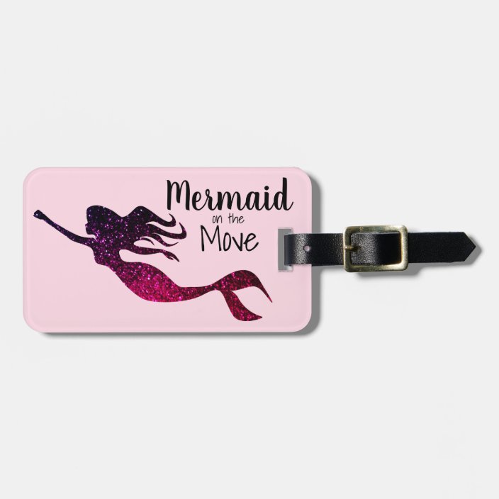 girly luggage tags