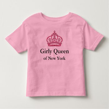 Girly Queen T Shirts by PinkGirlyThings at Zazzle