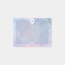 Girly rainbow color cute modern Notes