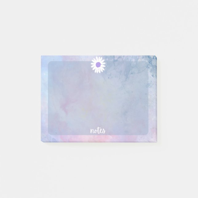 Girly rainbow color cute modern Post-It Notes (Front)