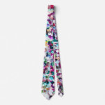 Girly Rainbow Faux Sequins Bling Tie at Zazzle