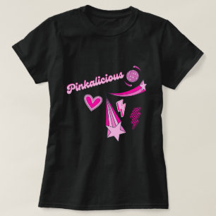 Girly Retro Pink Power Shirt