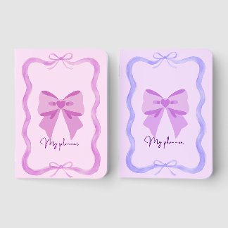 Girly Ribbon Bouquet Mini Notebook Set