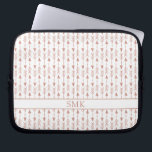Girly Rose Gold Foil Tribal Arrows Monogram Laptop Sleeve<br><div class="desc">Girly Rose Gold Foil Tribal Pattern Monogram Laptop Sleeve. Easy to customize with text,  fonts,  and colors. Created by Zazzle pro designer BK Thompson © exclusively for Cedar and String; please contact us if you need assistance with the design.</div>