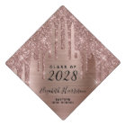 Girly Rose Gold Glitter Personalized