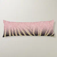 One Tribe Rose Gold Lumbar Pillow, Luxury Classy Soft and Comfy