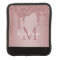 Girly Rose Gold Sparkle Glitter Drips Monogram