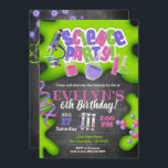 Girly Science Birthday Invitation for Girls<br><div class="desc">Come and discover the formula for fun with this ingenious invitation.

Perfect for:
science birthday invitation
science birthday
birthday invitation
science
science party
mad scientist
mad scientist party
scientist
science decorations
girl
girls</div>