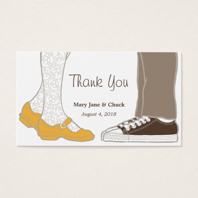 Girly Shoes & Sneakers Illustrated Wedding (Front)
