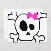Girly skull (Front/Back)