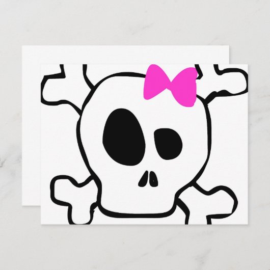 Girly skull (Front/Back)