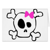 Girly skull (Front Horizontal)