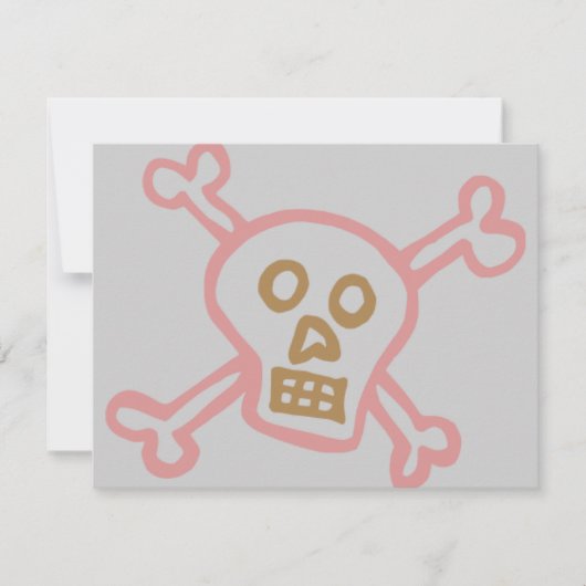 GIRLY SKULL AND CROSSBONES (Front)