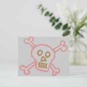 GIRLY SKULL AND CROSSBONES (Standing Front)