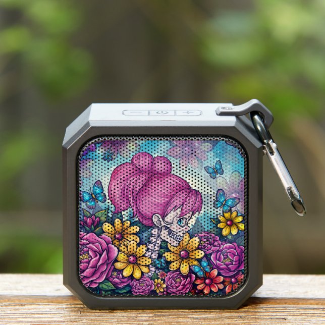 Girly Skull Bluetooth Speaker (Insitu(Outdoor))