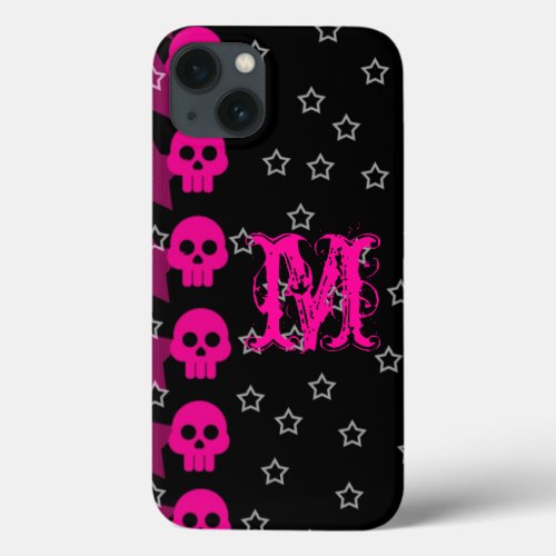 Girly Skull EMO Punk Rocker Rock IPhone 6 Case