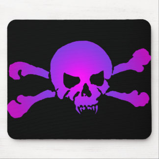 Girly Skull of the Undead Mouse Pad