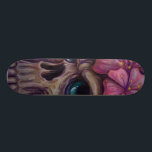 girly skull skate deck<br><div class="desc">girly skull skate deck thomas jacobson 2014</div>
