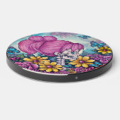 Girly Skull Wireless Charger (Front 2)