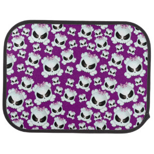 Girly Skullz Car Mat