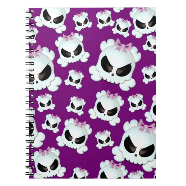 Girly Skullz Notebook (Front)