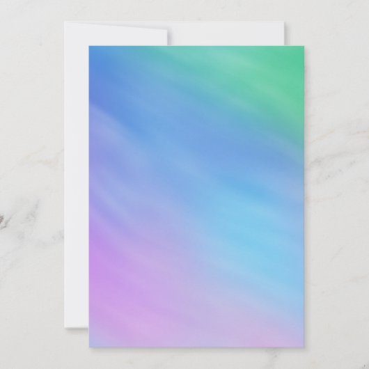 Girly Soft Rainbow Sky (Front)