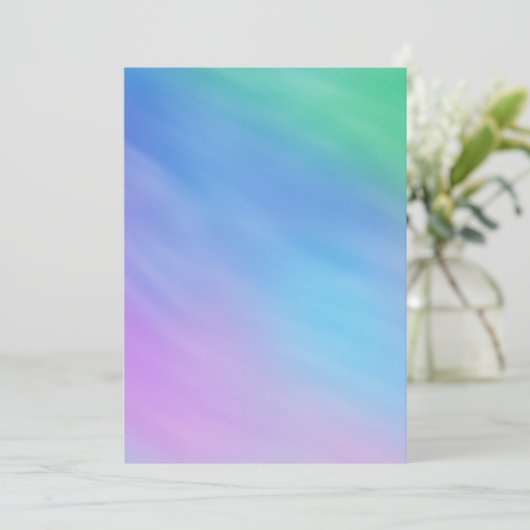 Girly Soft Rainbow Sky (Standing Front)