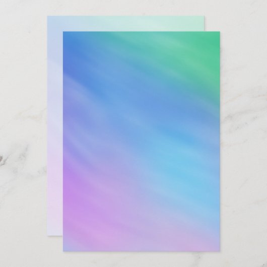 Girly Soft Rainbow Sky (Front/Back)