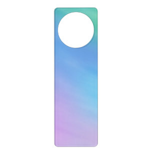 Girly Soft Rainbow Sky Door Hanger