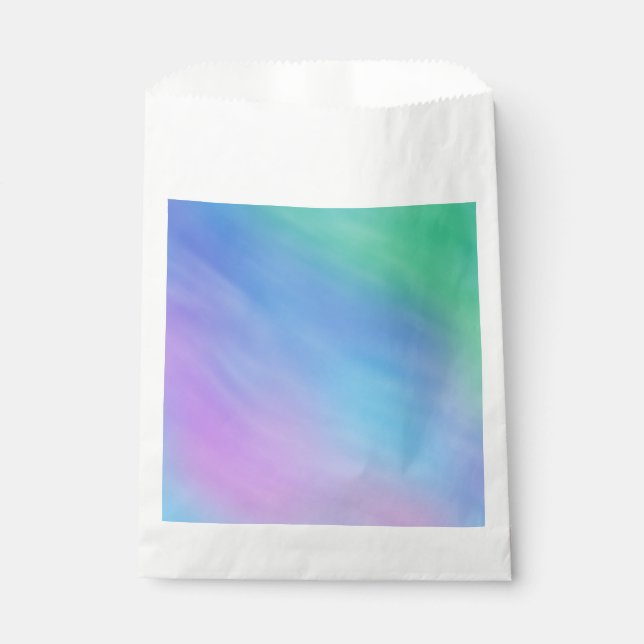 Girly Soft Rainbow Sky Favor Bag (Front)