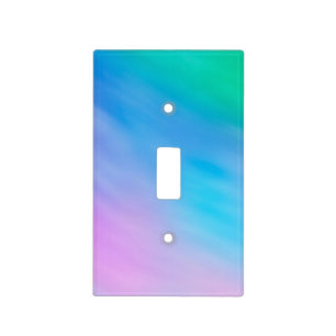 Girly Soft Rainbow Sky Light Switch Cover
